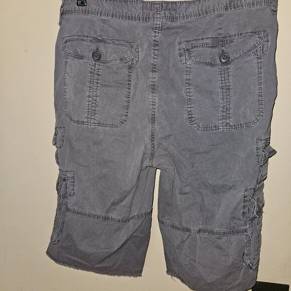 Arizona Jean Co Flex Longboard Brown Cargo Shorts 33" Waist - Picture 2 of 7